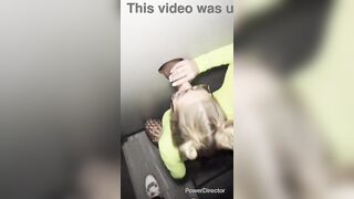 Getting drilled by a stranger at a gloryhole