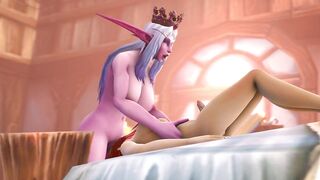 Autumn Evening Craving - World of Warcraft Futanari x futanari