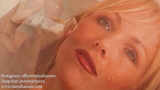 This sexually excited gal plays with herself in the shower ...