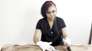 I removed my pubic hair and enjoyed the Tantric massage.