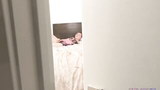 FEMOUT - Lilith Night Got Caught Groaning Loud Jerking off