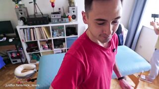 Massage therapy and hard screwing