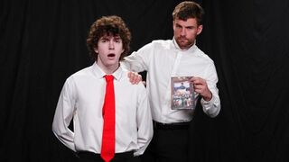 President Ryder Interviews Elder Devin About His Lewd Urges Then Bangs Him