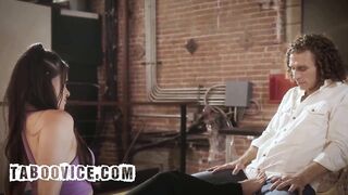 Sexy Brunette hair Actress Screwed by Pervy Director After The Try-out