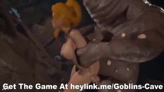 Captured & Ruined in Goblin Den