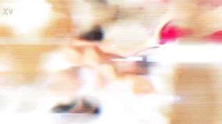 Backstage! Oksana Katysheva's Concupiscent Hubby Films His Wife & Sasha Paige in Hawt Lesbo Golden Shower Games