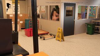 Tifa's Darksome Heaven: Cuckold Jerks off and See His Hotty Getting Pounded Hard and Creampied by His Boss - Movie scene 40