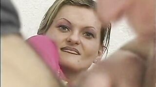 Sweetheart is joining 2 bi sexual boyz for a worthy banging party in the bedroom