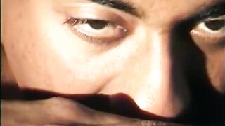 Sexually excited man gets his pole sucked by an avid ebony floozy