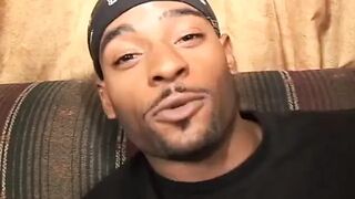 Breathtaking chubby breasty wench gets her vulva banged by biggest ebony dong