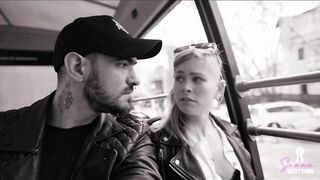 We nearly got caught in the Cable Car, RISKY ORAL JOB! - SammmNextDoor Date Night #22