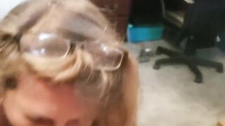 My Stepmom catches me and swallows all my Cum