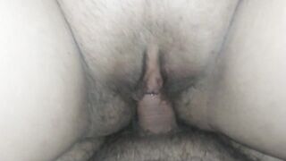 Giant unprotected creampie inside fertile womb. Now that babe preggy.