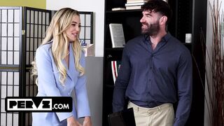 Golden-haired Wife Screwed by Boss Trailer