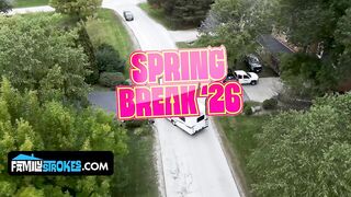 Julia's College Virgin Teaser - Spring Break Starts