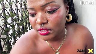 Thick Large Butt Lightskin Black Gets Her Taut Snatch Screwed by BBC Got Her Running