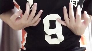 Haikyuu Kageyama Cosplay masturbation