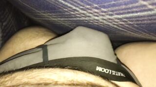 Playing with knob below the covers