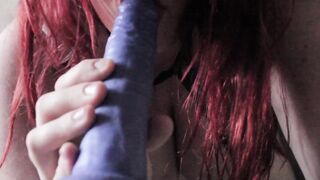 Chained Sucking My Vibrator: Part 1