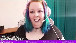 Gamer Cutie Spanks and Masturbates on Stream - PREVIEW
