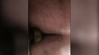 Screwing my butt