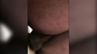 Screwing my butt