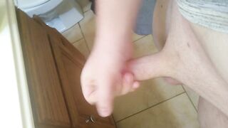 Solo quick cum after work