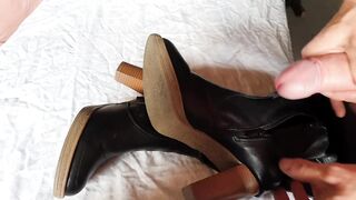 Cum on overknee boots