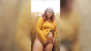 Very risky public solo masturbation in las vegas