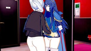 Fire Emblem - Lucina X Robin Scissoring (CG Anime)