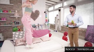 ROCCO SIFFREDI - Concupiscent Golden-haired Whore Molly Cute Booty Screwed by MASSIVE COCKED Teacher