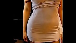 Large Facial Spunk flow AI Generated Brunette hair Babe
