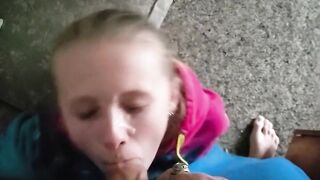 Sucking The Palpitating Schlong After a Horny Facial- Cum On My Face Baby! POV!