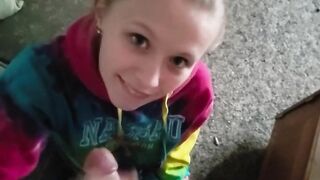 Sucking The Palpitating Schlong After a Horny Facial- Cum On My Face Baby! POV!