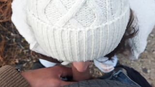 Outdoor spunk fountain LARGE SAGGY MELONS mother I'd like to fuck