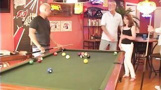 Pool Games Turns Into a Team fuck