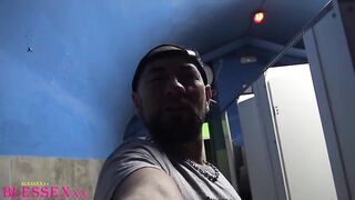 Surprise for a str8 chap in the gloryhole
