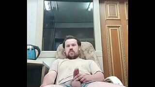 This homo dude likes to film masturbation of his ramrod on his smartphone!
