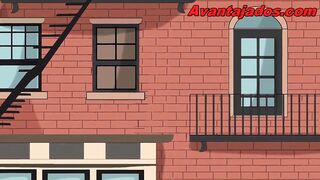 Homo Porn Toon Paying the Rent