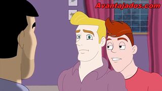 Homo Porn Toon Paying the Rent