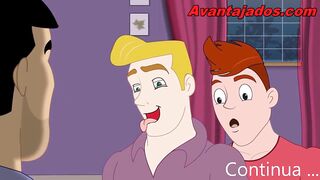 Homo Porn Toon Paying the Rent