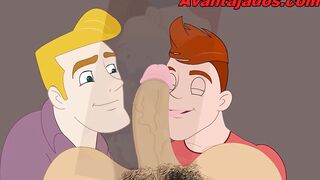 Homo Porn Toon Paying the Rent