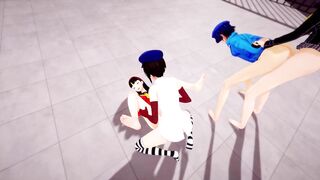 Shemale hentai Fuckfest Persona 4 Yukiko Naoto Rise Marie