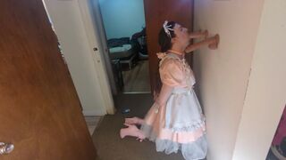 Sissy Katya's mouth training