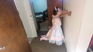 Sissy Katya's mouth training
