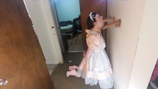 Sissy Katya's mouth training