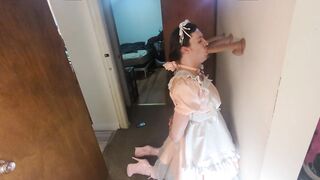Sissy Katya's mouth training