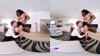 Celebrating Valentines with Large Shlong Ts Latin babe Eva Maxim