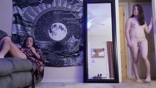 Trans girlfriends - 2 sexy trans stepsisters bang every other in slow motion