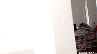 KRISTEN SCOTT'S 1ST SCENE! Smutty Little Doxy Eats Booty & Gets A Giant Facial